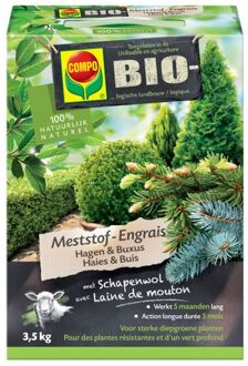 Compo Bio Hagen en Buxus Meststof 3,5 kg