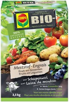 Compo BIO Meststof fruit & groenten 3,5 kg