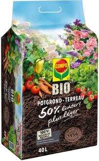 Compo Bio Potgrond Ca. 50% Lichter 40l