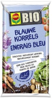 Compo Blauwe Korrels Groenten, Fruit- En Tuinplanten Bio 4kg