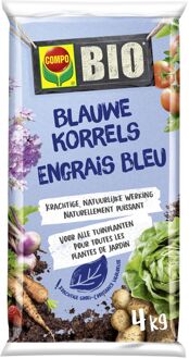 Compo Blauwe Korrels Groenten, Fruit- En Tuinplanten Bio 4kg