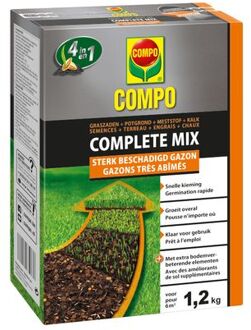 Compo gazonherstel Complete Mix 4-in-1 6m² 1,2kg