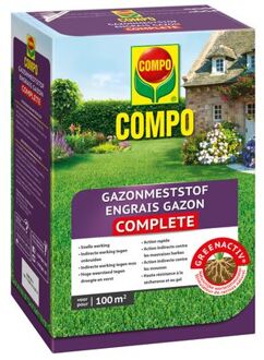 Compo Gazonmeststof Complete 100m² 4kg