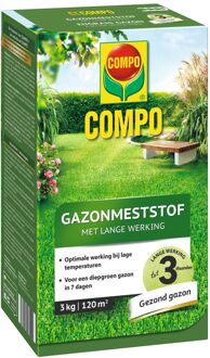 Compo Gazonmeststof Langwerkend 3kg