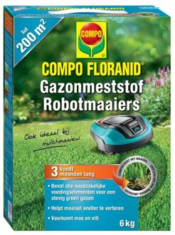 Compo Gazonmeststof robot- en mulchmaaiers - 6 KG