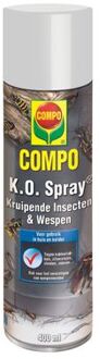 Compo K.O. Spray- Kruipende Insecten en wespen - 400 ML