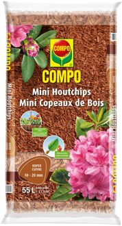 Compo Mini Houtchips Koper - 55l Voor 1.500m²