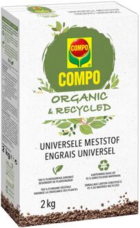 Compo Organic & Recycled - Tuinmeststof Universeel 2 kg