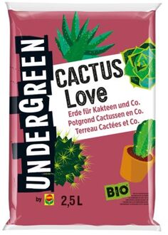 Compo Undergreen Cactus Love Bio potgrond cactussen & vetplanten 2,5L