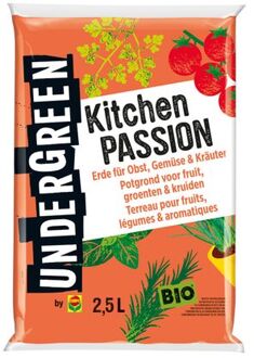Compo Undergreen Kitchen Passion Bio potgrond fruit, groenten & kruiden