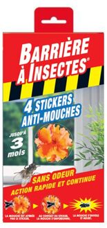 Compo Vensterstrips Tegen Vliegen Barrière Insect - 3 + 1 Stuks Gratis