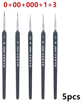 Componeren Nylon Haar Houten Handvat Aquarel Penseel Pen Set Voor Leren Diy Olie Acryl Schilderen Art Penselen Levert