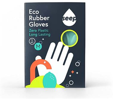 Composteerbare Fair Trade, FSC Rubber Handschoenen Medium