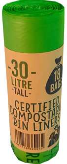 Composteerbare Vuilniszakken - 30L