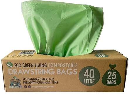 Composteerbare Vuilniszakken met Koord - 40L