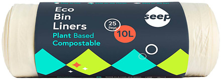Composteerbare Vuilniszakken Small -10L, 25 zakken