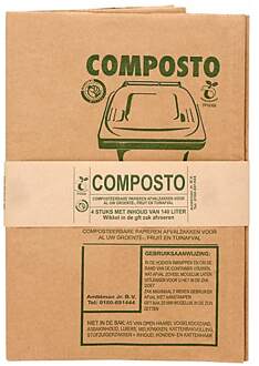 COMPOSTO GFT 140L containerzak set à 40 stuks