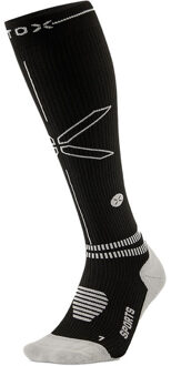 Compressie Sports Sokken Dames zwart/grijs - W1