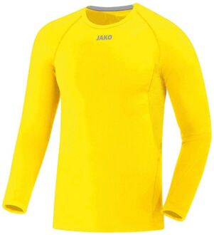 Compression 2.0 Longsleeve - Thermoshirt  - geel - 2XL