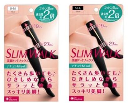 Compression Natural Feel Stockings For Day Time 1 pair - Black - S-M