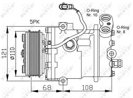Compressor, airconditioning 32197