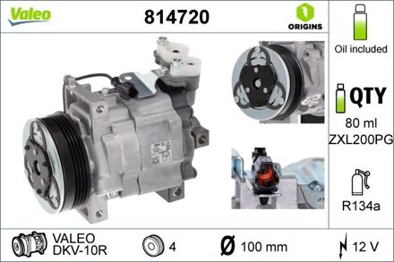 Compressor, airconditioning 814720