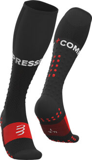 Compressport Full Socks Run - zwart - maat 35-38