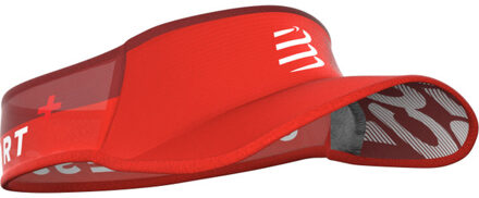 Compressport Visor Ultralight - rood - maat One size