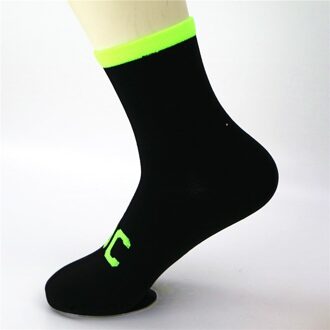 Comprimeren Mannen Vrouwen Fietsen Sokken Mannen Outdoor Mount Sport Bike Schoeisel Voor Racefiets Sokken Running Basketbal Sokken Geel