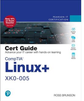Comptia Linux+ Xk0-005 Cert Guide - Certification Guide - Ross Brunson