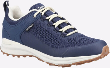 Compton Gerecycleerd Plastic+Synthetische Pu Dames Marine Sneakers Navy - EU 38 / UK 5