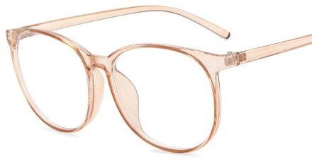 Computer Transparante Bril Oversize Frame Vrouwen Mannen Anti Blauw Licht Eyewear Gaming Bril Optische Spektakel Lunette Gafas 2