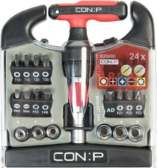 CON-P Mini T-Dopsleutelset 24Delig - B20600