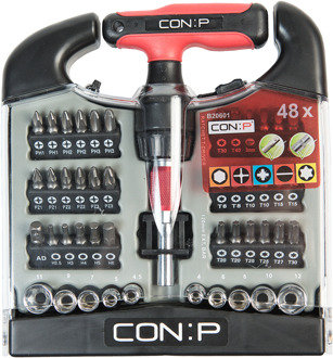 CON-P Mini T-Dopsleutelset 48Delig - B20601