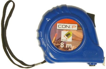 CON-P Rolmeter 8M Abs 25Mm Euro - CPT701258