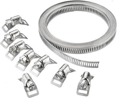 CON-P Spanring 'Oneindig' + 8 Krammen Rvs - B34089