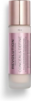Conceal&Define Foundation F0.5 - Lichte huid, roze ondertoon.