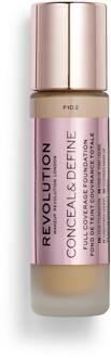 Conceal&Define Foundation F10.2 - Diepere medium huid, neutrale ondertoon.