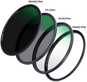 Concept Magnetic Lensfilter-Kit CPL-ND-UV 82 mm