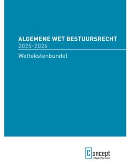 Concept Uitgeefgroep Algemene Wet Bestuursrecht 2025-2026