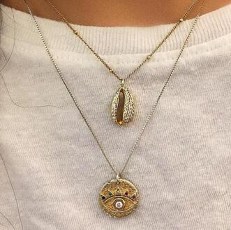 Conch Havaiian Zee Shell Choker Shell Hangers Ketting Strand Vrouwen Natuurlijke Shell Sieraden zwarte Ketting Chokers XIU34561