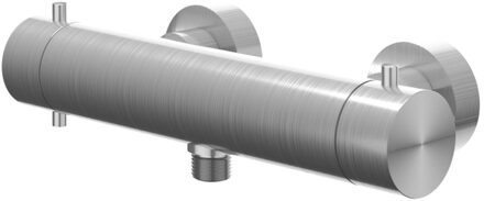 Concord Thermostatische Douchekraan - opbouw - cooltouch - RVS316 - geborsteld 6201011 RVS geborsteld