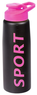 CONCORDE Bidon drinkfles/waterfles fuchsia roze 850 ml