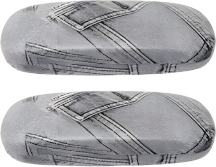 CONCORDE Brillenkoker - 2x - grijs - universeel - hard kunststof - bril beschermen