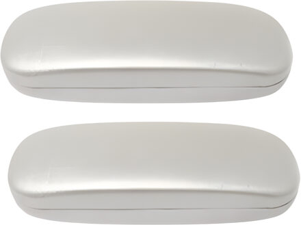 CONCORDE Brillenkoker - 2x - wit - universeel - hard kunststof - bril beschermen