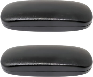 CONCORDE Brillenkoker - 2x - zwart - universeel - hard kunststof - bril beschermen