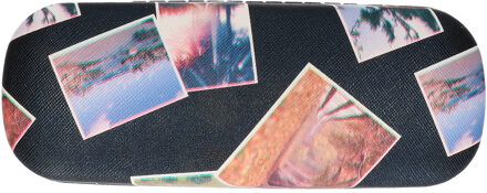 CONCORDE Brillenkoker/brillen opberghoes Holiday - hard kunststof - donkerblauw - zonnebril hoes