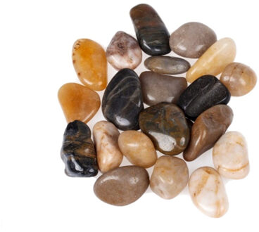 CONCORDE Decoratie stenen - 1050 gram - kleuren mix - 1-2 cm - hobby kiezelstenen - steentjes