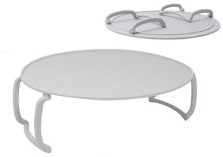 CONCORDE Magnetrondeksel/verhoger - multifunctioneel - 3 in 1 - kunststof - D24 x H3 cm