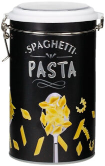 CONCORDE Pasta voorraadbus/bewaarblik metaal 11 x 19 cm